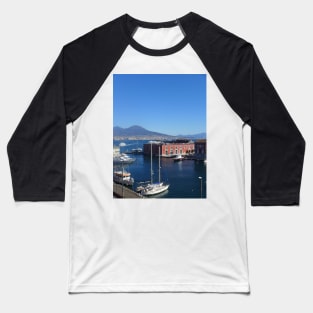 Harbor in Naples Baseball T-Shirt